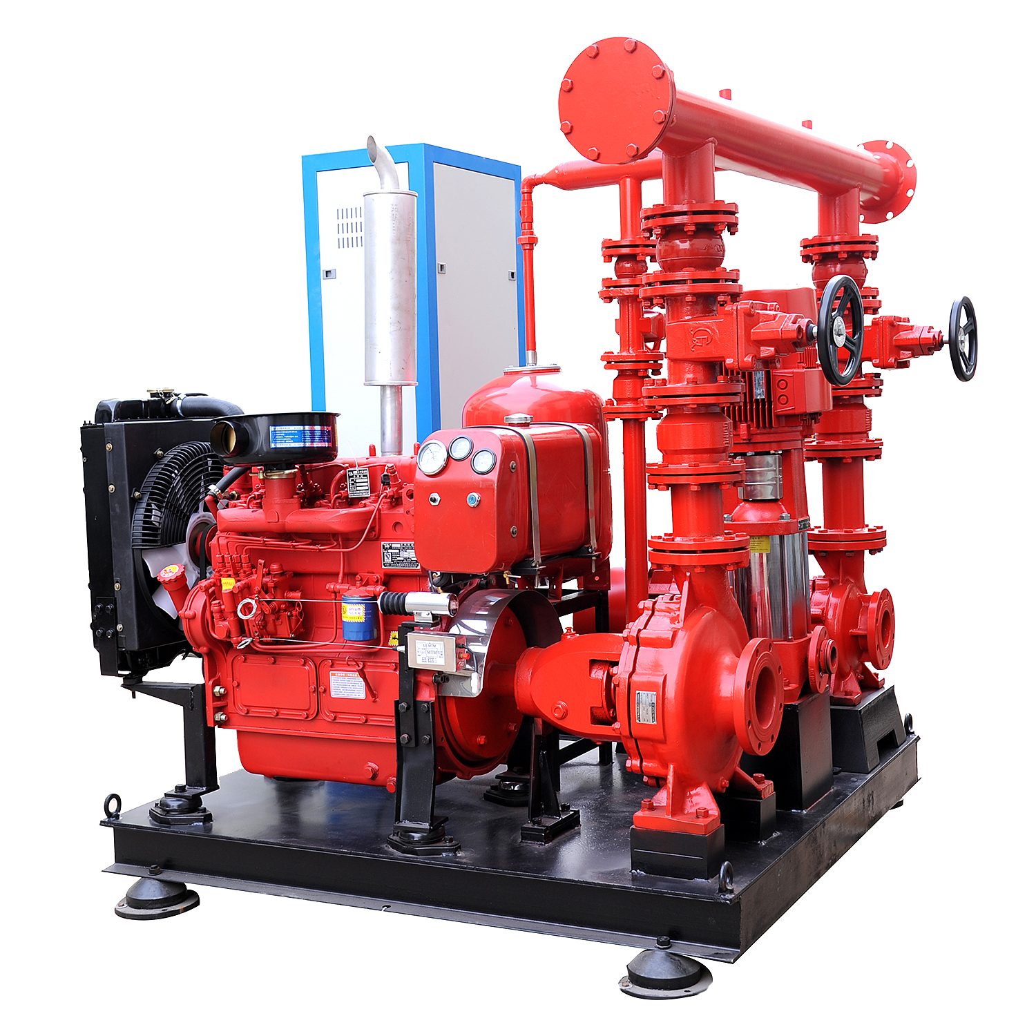 EDJ 系列撬装消防泵系统用于消防 500GPM
